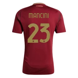 Koszulka Piłkarska AS Roma Mancini #23 2024-25 Domowa Męska