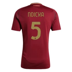 Koszulka Piłkarska AS Roma Ndicka #5 2024-25 Domowa Męska