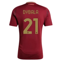 Koszulka Piłkarska AS Roma Paulo Dybala #21 2024-25 Domowa Męska