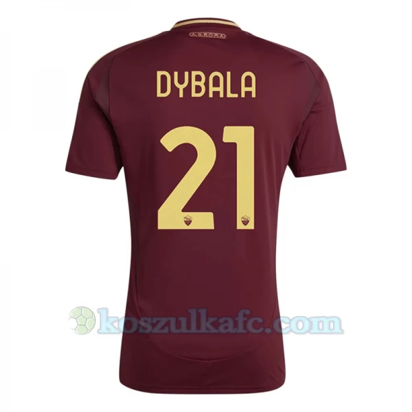 Koszulka Piłkarska AS Roma Paulo Dybala #21 2024-25 Domowa Męska