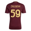 Koszulka Piłkarska AS Roma Zalewski #59 2024-25 Domowa Męska