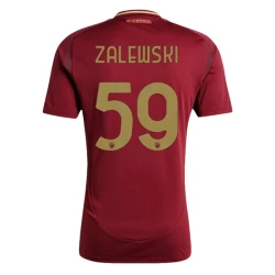 Koszulka Piłkarska AS Roma Zalewski #59 2024-25 Domowa Męska