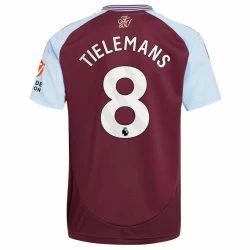 Koszulka Piłkarska Aston Villa Tielemans #8 2024-25 Domowa Męska