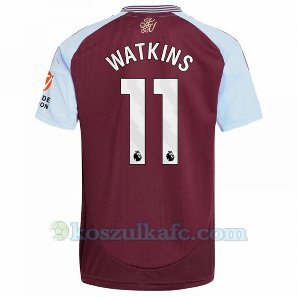 Koszulka Piłkarska Aston Villa Watkins #11 2024-25 Domowa Męska