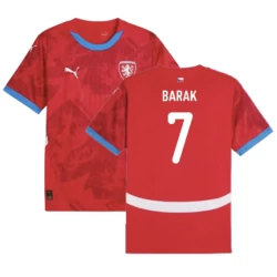 Koszulka Piłkarska Barak #7 Republika Czeska Mistrzostwa Europy 2024 Domowa Męska