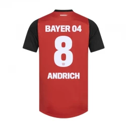 Koszulka Piłkarska Bayer 04 Leverkusen Andrich #8 2024-25 Domowa Męska