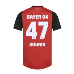 Koszulka Piłkarska Bayer 04 Leverkusen Aourir #47 2024-25 Domowa Męska
