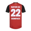 Koszulka Piłkarska Bayer 04 Leverkusen Boniface #22 2024-25 Domowa Męska