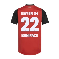 Koszulka Piłkarska Bayer 04 Leverkusen Boniface #22 2024-25 Domowa Męska