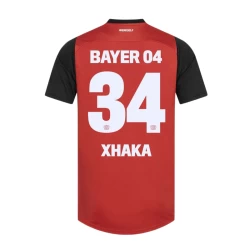 Koszulka Piłkarska Bayer 04 Leverkusen Granit Xhaka #34 2024-25 Domowa Męska
