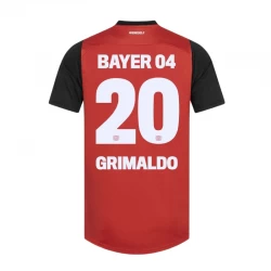 Koszulka Piłkarska Bayer 04 Leverkusen Grimaldo #20 2024-25 Domowa Męska