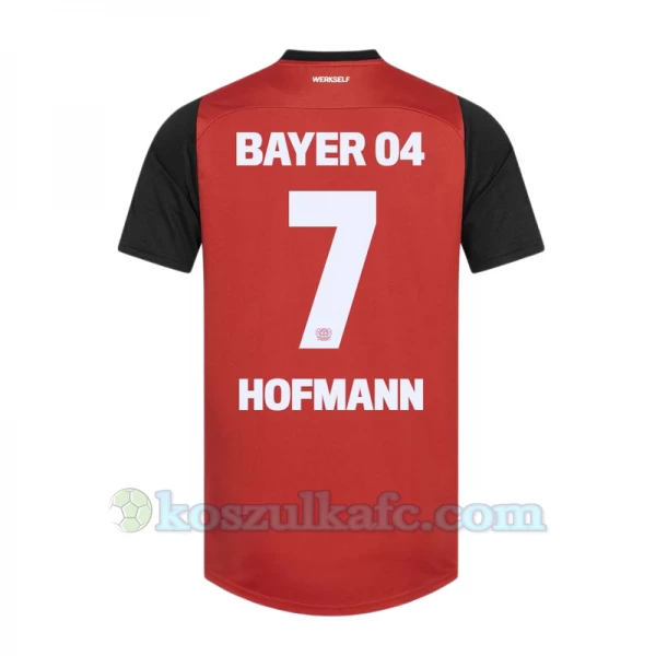 Koszulka Piłkarska Bayer 04 Leverkusen Hofmann #7 2024-25 Domowa Męska