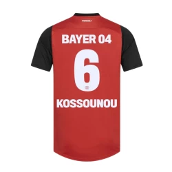 Koszulka Piłkarska Bayer 04 Leverkusen Kossounou #6 2024-25 Domowa Męska