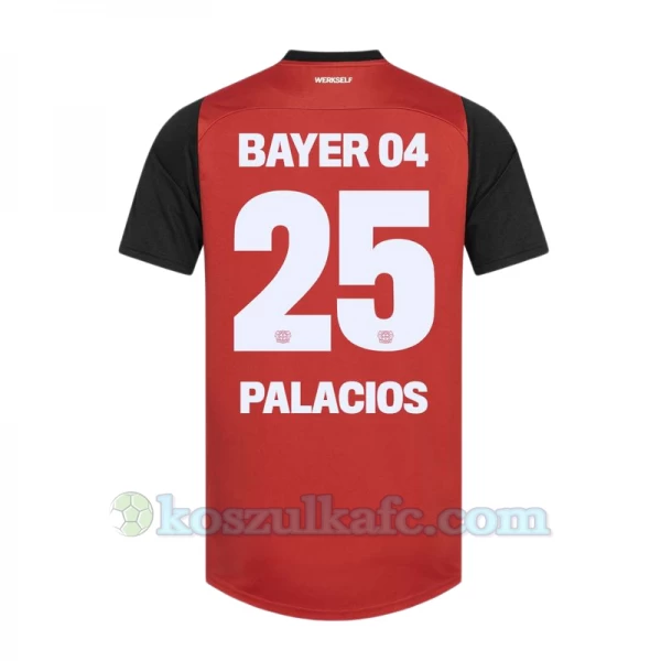 Koszulka Piłkarska Bayer 04 Leverkusen Palacios #25 2024-25 Domowa Męska