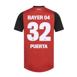 Koszulka Piłkarska Bayer 04 Leverkusen Puerta #32 2024-25 Domowa Męska