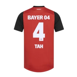 Koszulka Piłkarska Bayer 04 Leverkusen Tah #4 2024-25 Domowa Męska