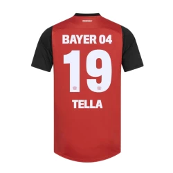 Koszulka Piłkarska Bayer 04 Leverkusen Tella #19 2024-25 Domowa Męska