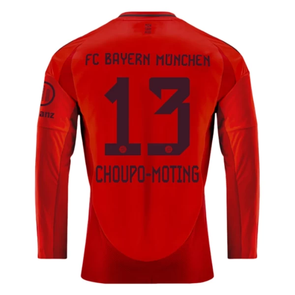 Koszulka Piłkarska Bayern Monachium Choupo-Moting #13 2024-25 Domowa Męska Długi Rękaw