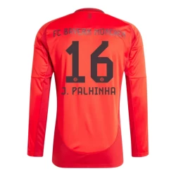 Koszulka Piłkarska Bayern Monachium J. Palhinha #16 2024-25 Domowa Męska Długi Rękaw