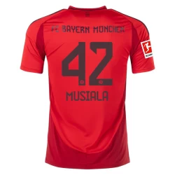Koszulka Piłkarska Bayern Monachium Jamal Musiala #42 2024-25 Domowa Męska