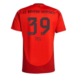 Koszulka Piłkarska Bayern Monachium Tel #39 2024-25 Domowa Męska
