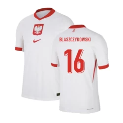 Koszulka Piłkarska Blaszczykowski #16 Polska Mistrzostwa Europy 2024 Domowa Męska