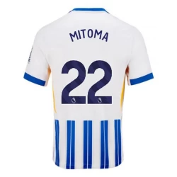 Koszulka Piłkarska Brighton Hove Albion Mitoma #22 2024-25 Domowa Męska