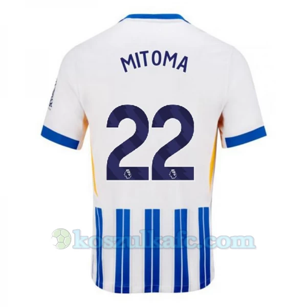 Koszulka Piłkarska Brighton Hove Albion Mitoma #22 2024-25 Domowa Męska