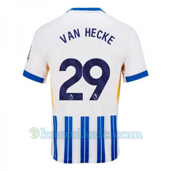 Koszulka Piłkarska Brighton Hove Albion Van Hecke #29 2024-25 Domowa Męska