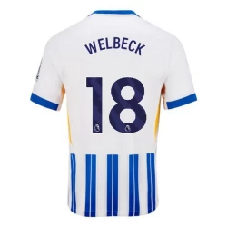 Koszulka Piłkarska Brighton Hove Albion Welbeck #18 2024-25 Domowa Męska