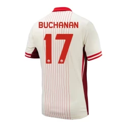Koszulka Piłkarska Buchanan #17 Kanada Copa America 2024 Wyjazdowa Męska
