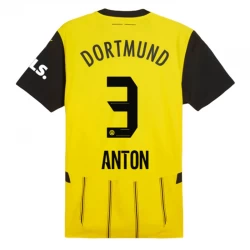 Koszulka Piłkarska BVB Borussia Dortmund Anton #3 2024-25 Domowa Męska