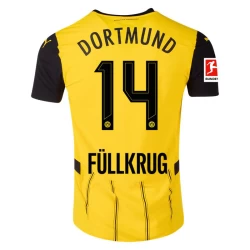Koszulka Piłkarska BVB Borussia Dortmund Fullkrug #14 2024-25 Domowa Męska