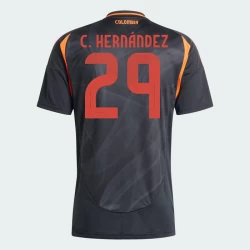 Koszulka Piłkarska C. Hernandez #29 Kolumbia Copa America 2024 Wyjazdowa Męska