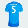 Koszulka Piłkarska Calafiori Calafiori #5 Włochy Mistrzostwa Europy 2024 Domowa Męska