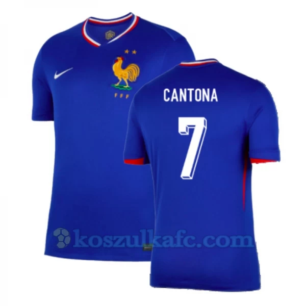 Koszulka Piłkarska Cantona #7 Francja Mistrzostwa Europy 2024 Domowa Męska
