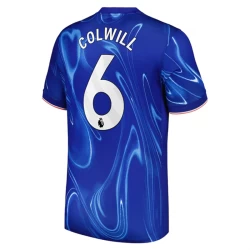 Koszulka Piłkarska Chelsea FC Colwill #6 2024-25 Domowa Męska