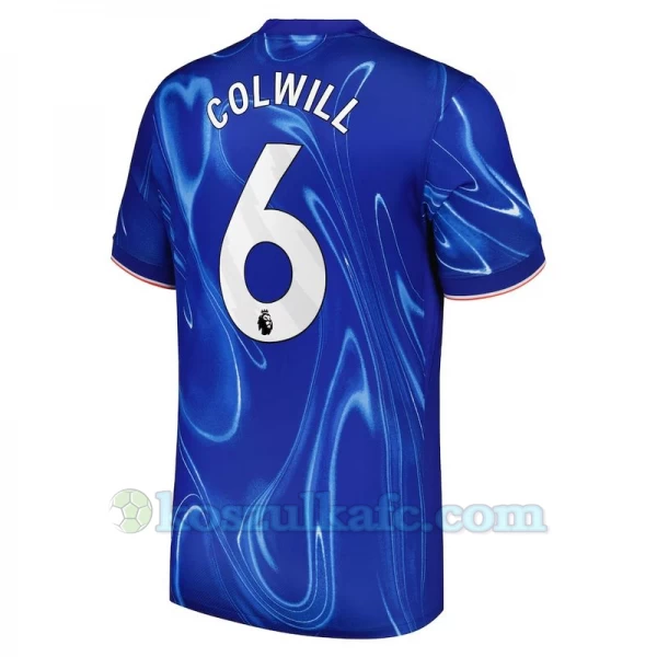 Koszulka Piłkarska Chelsea FC Colwill #6 2024-25 Domowa Męska