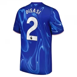 Koszulka Piłkarska Chelsea FC Disasi #2 2024-25 Domowa Męska