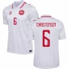 Koszulka Piłkarska Christensen #6 Dania Mistrzostwa Europy 2024 Wyjazdowa Męska