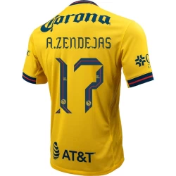Koszulka Piłkarska Club América A. Zendejas #17 2024-25 Domowa Męska
