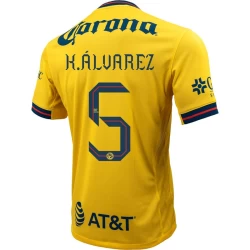 Koszulka Piłkarska Club América K. Alvarez #5 2024-25 Domowa Męska