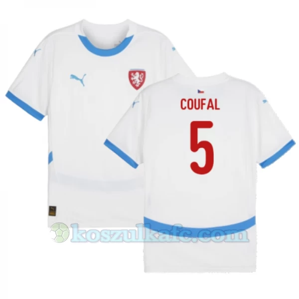 Koszulka Piłkarska Coufal #5 Republika Czeska Mistrzostwa Europy 2024 Wyjazdowa Męska