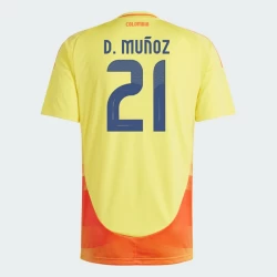 Koszulka Piłkarska D. Munoz #21 Kolumbia Copa America 2024 Domowa Męska