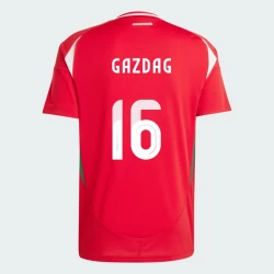 Koszulka Piłkarska Daniel Gazdag #16 Węgry Mistrzostwa Europy 2024 Domowa Męska