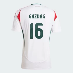 Koszulka Piłkarska Daniel Gazdag #16 Węgry Mistrzostwa Europy 2024 Wyjazdowa Męska