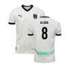 Koszulka Piłkarska David Alaba #8 Austria Mistrzostwa Europy 2024 Wyjazdowa Męska