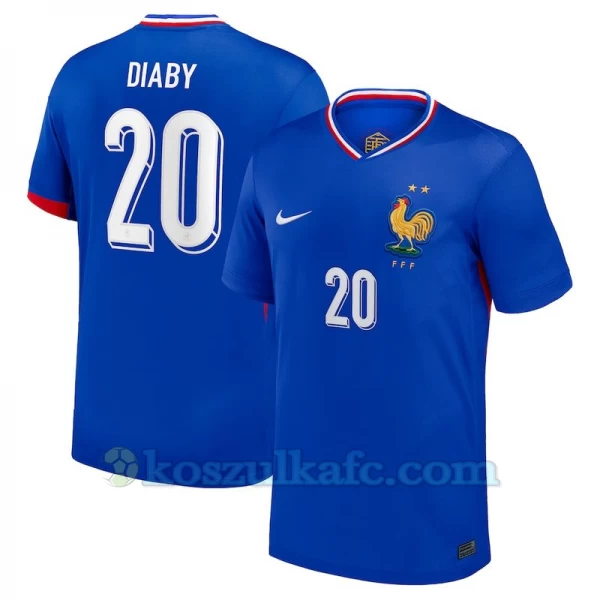Koszulka Piłkarska Diaby #20 Francja Mistrzostwa Europy 2024 Domowa Męska