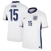 Koszulka Piłkarska Dunk #15 Anglia Mistrzostwa Europy 2024 Domowa Męska