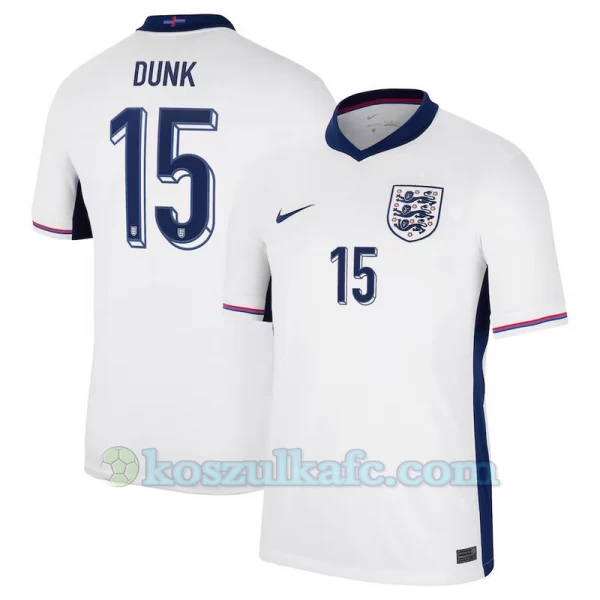 Koszulka Piłkarska Dunk #15 Anglia Mistrzostwa Europy 2024 Domowa Męska